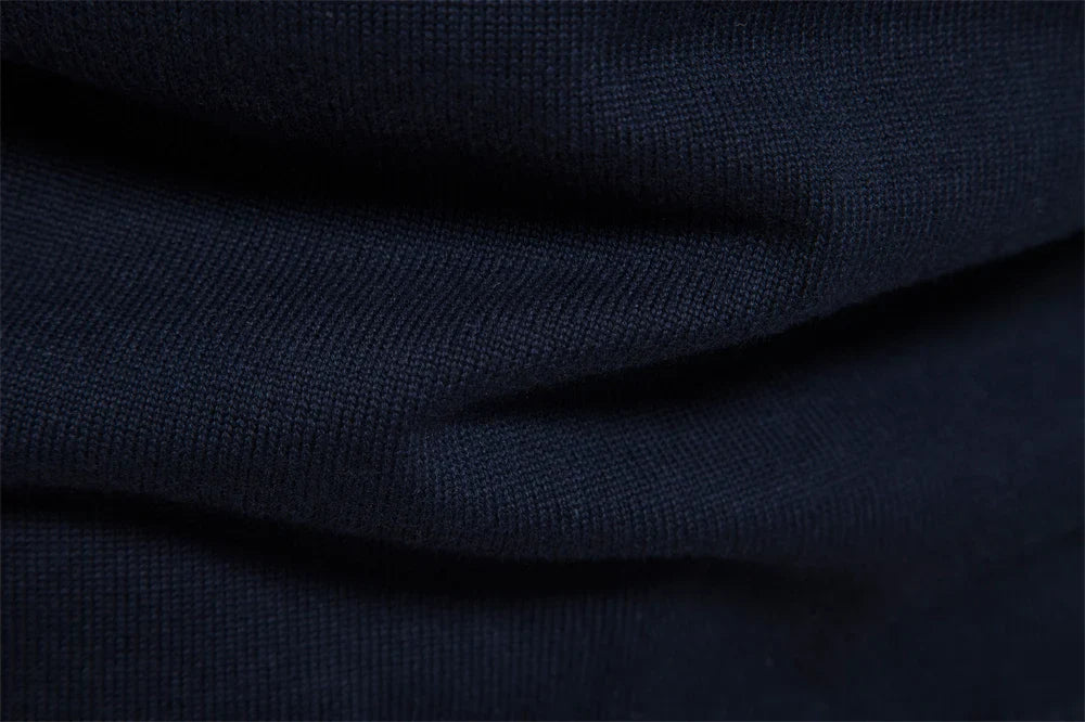 Soft quarter-zip cosy everyday jumper for men | Burk -15