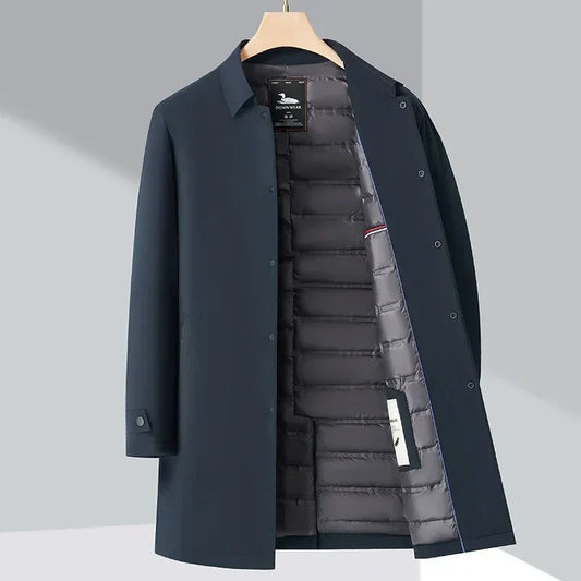 Classic belted everyday trench coat for men | Burke -1