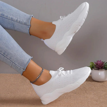 Claire | Women's Cushioned Orthopedic Stretch Knit Shoe