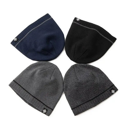 Warm knitted luxury winter beanie for men | Snowcap -6