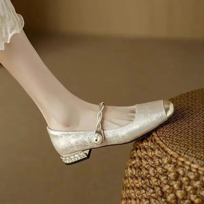 Orthopaedic mary jane everyday flat shoes for women | Mestelle -9