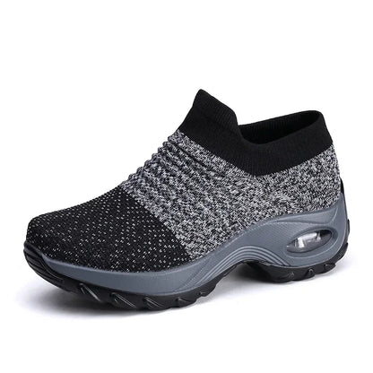 Hollis | Slip-Resistant Cushioned Work Shoe