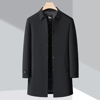 Classic belted everyday trench coat for men | Burke -4