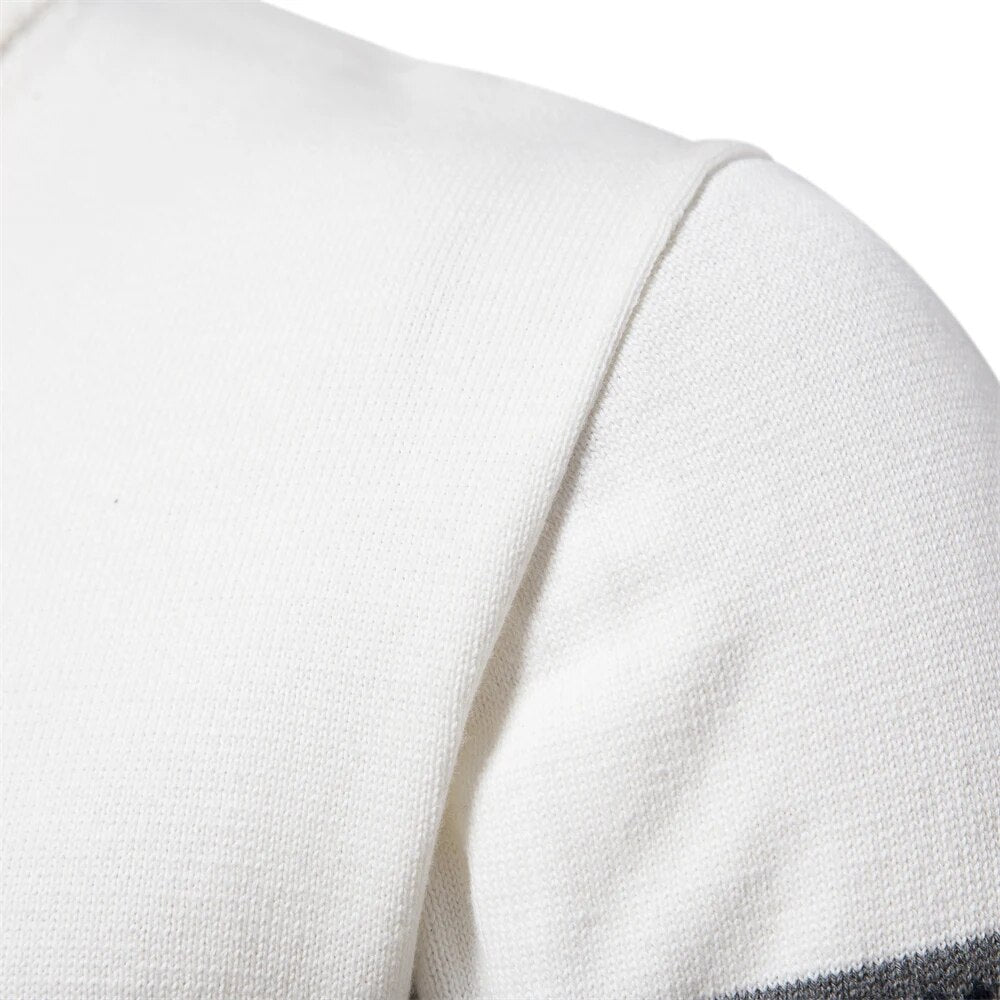 Relaxed zip-front everyday pullover for men | Soho -7