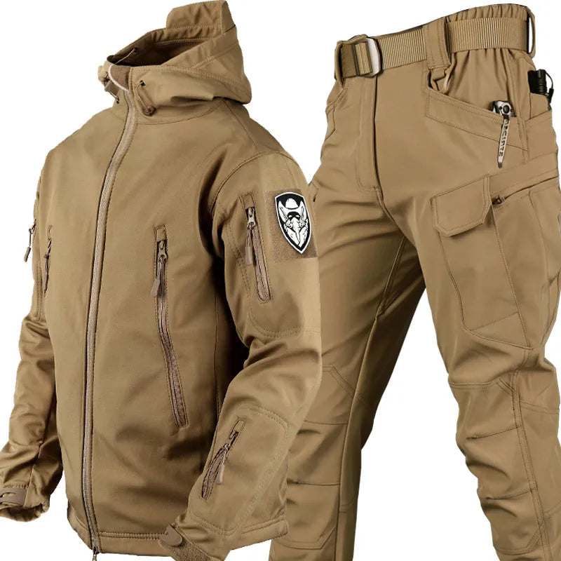 Tactical utility jacket and trousers set for men | Stormark -2