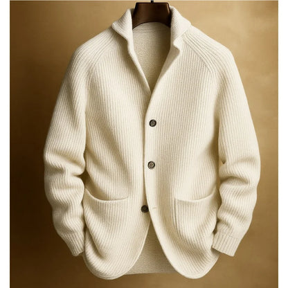 Bennett | Ribbed Knit Blazer Cardigan