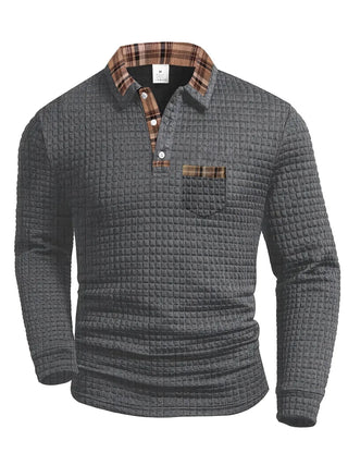 Classic casual character shirt for men | Sven -5