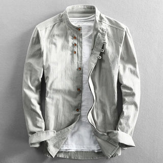 Japan-style printed casual shirt for men | Katana -6