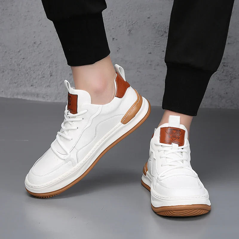 Noble Italian leather everyday trainers for men | Noble Italiana -14