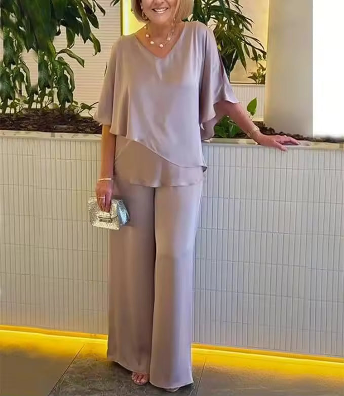 Glam two-piece elegant co-ord set for women | Camilla -4