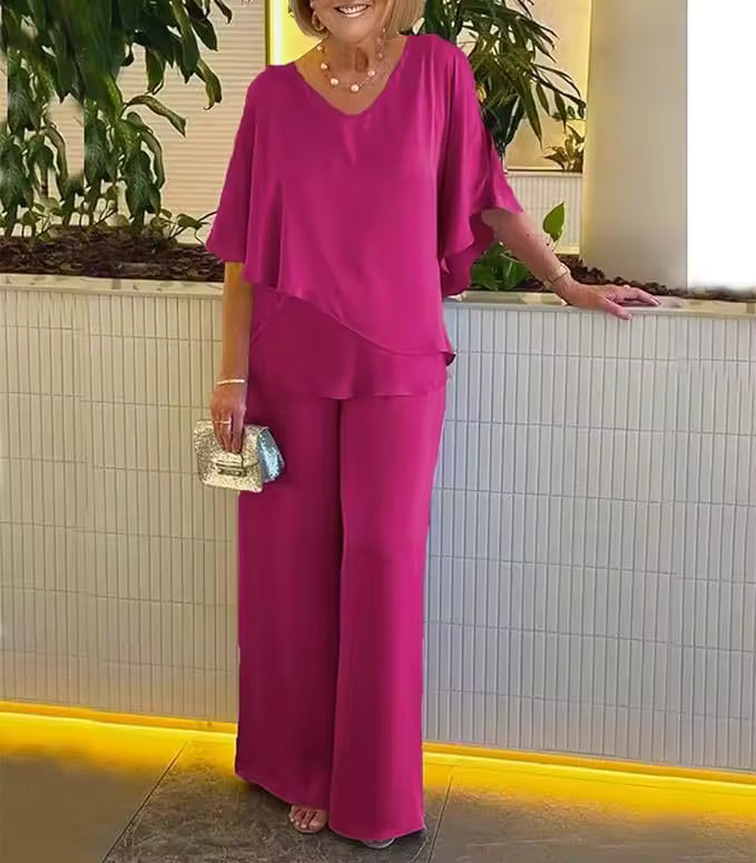 Glam two-piece elegant co-ord set for women | Camilla -5