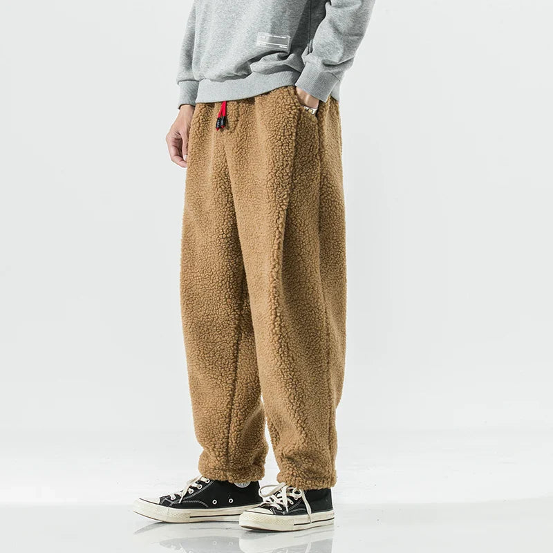 Relaxed fleece drawstring everyday sweatpants for men | Weekender -2