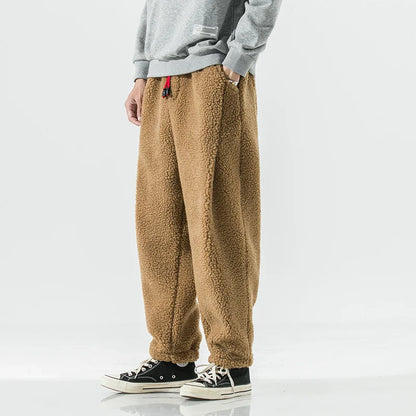 Relaxed fleece drawstring everyday sweatpants for men | Weekender -2