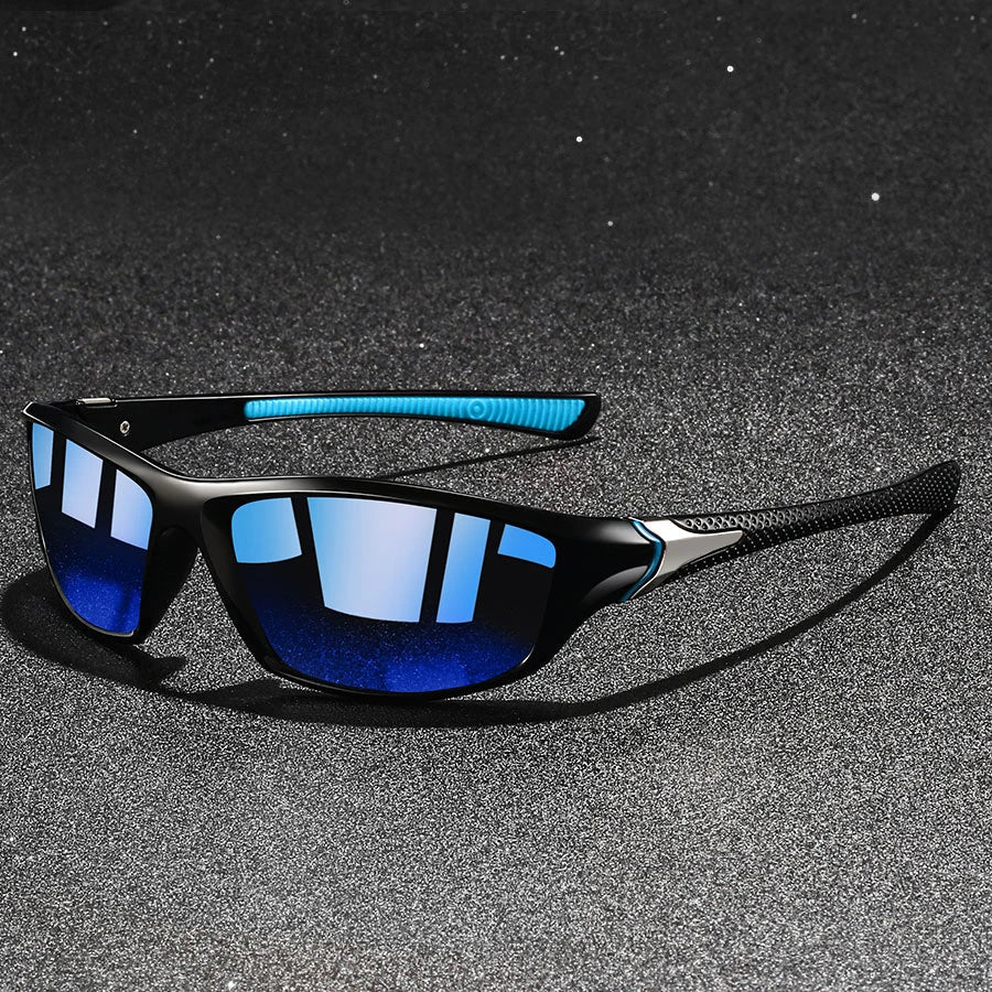 Sport wraparound mirrored lens sunglasses for men | Ravelo -4