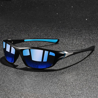 Sport wraparound mirrored lens sunglasses for men | Ravelo -4