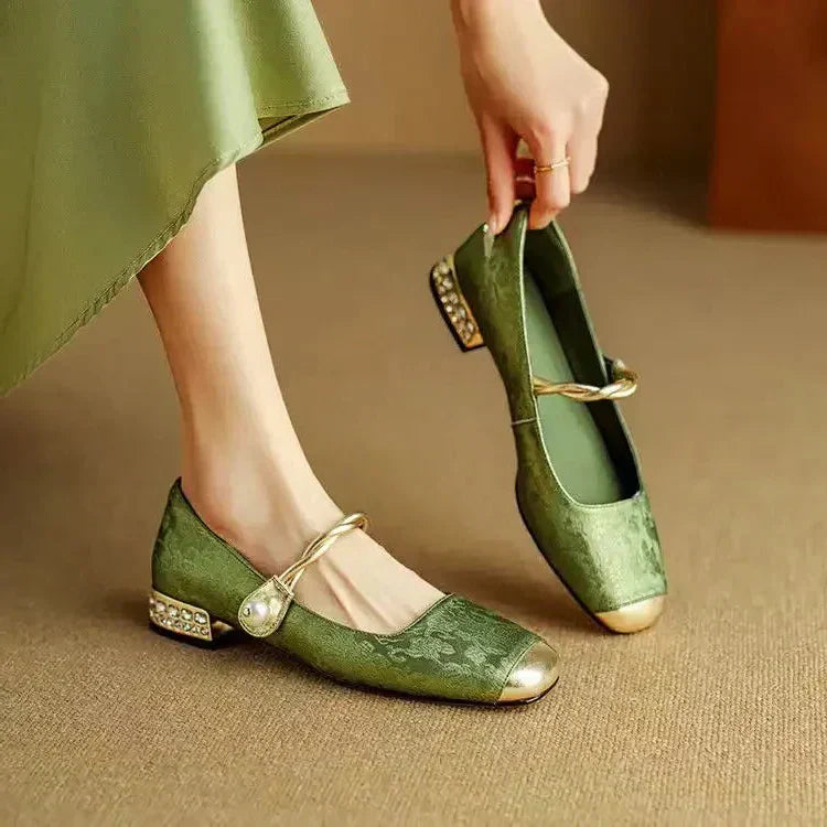 Orthopaedic mary jane everyday flat shoes for women | Mestelle -1