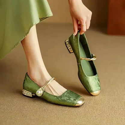 Orthopaedic mary jane everyday flat shoes for women | Mestelle -1