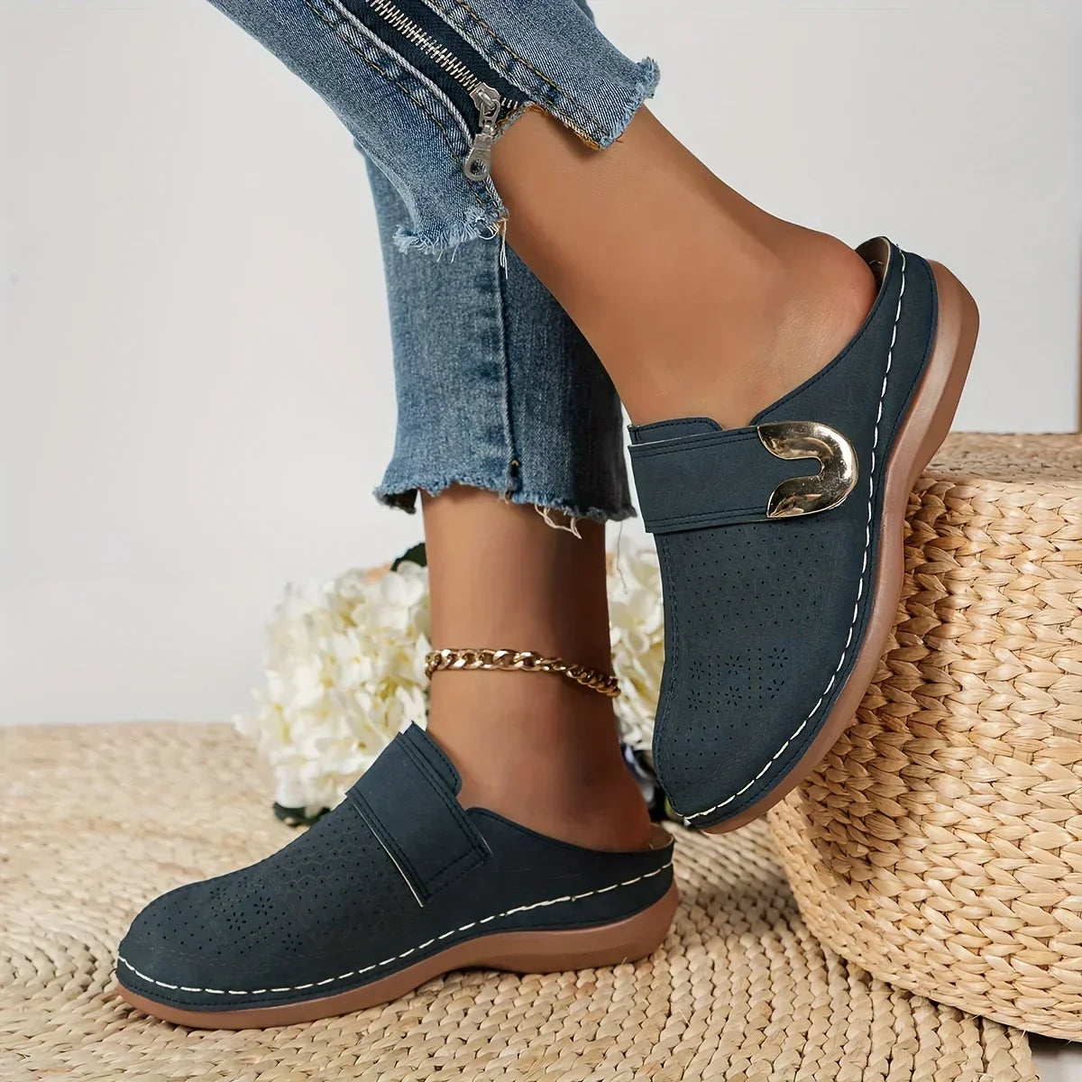 Rosalie | Women's Cushioned Wedge Sandal