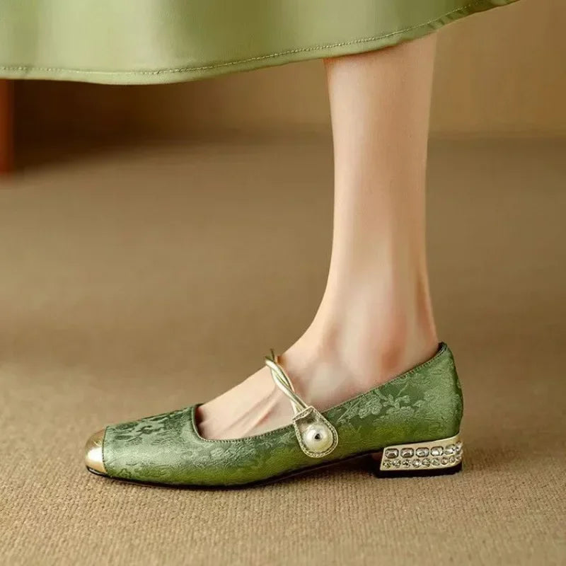Orthopaedic mary jane everyday flat shoes for women | Mestelle -2