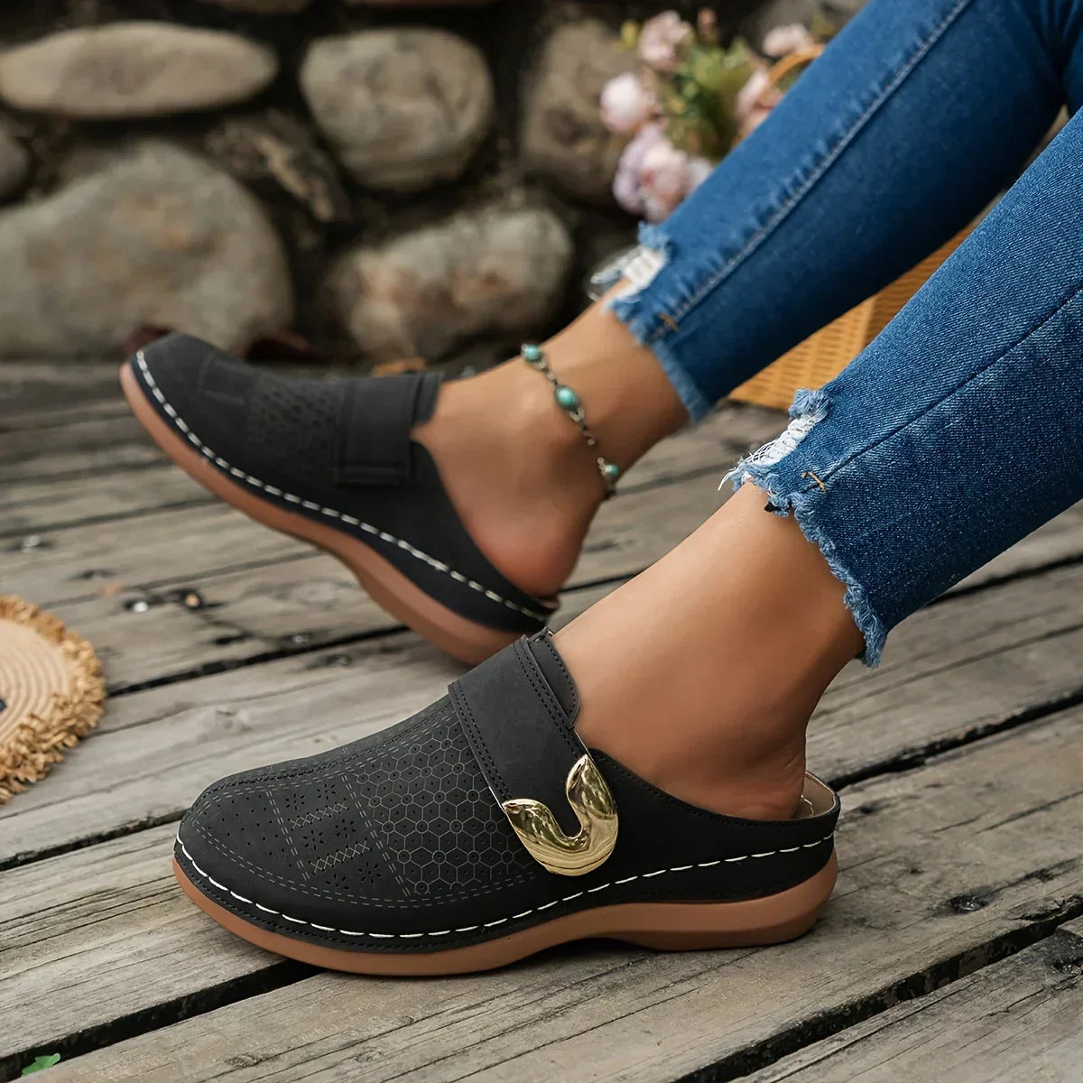 Rosalie | Women's Cushioned Wedge Sandal