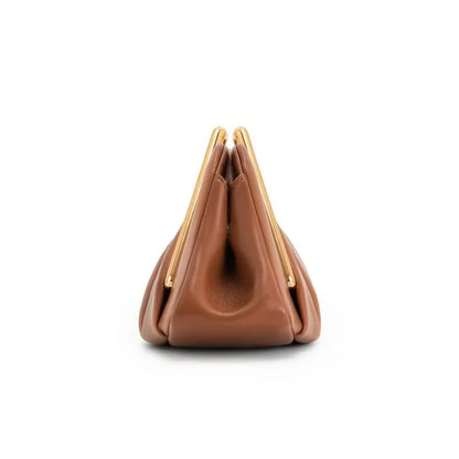 Solenne | Women's Origami Fold Leather Clutch