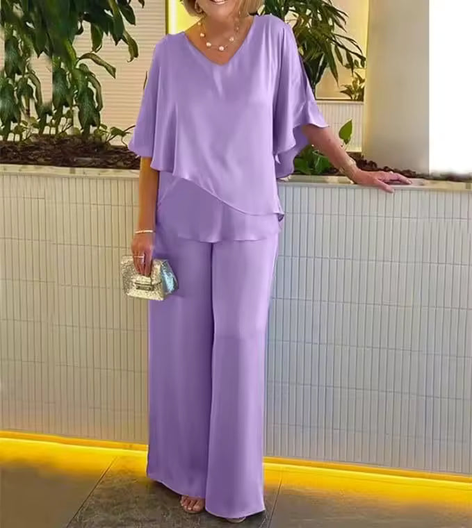 Glam two-piece elegant co-ord set for women | Camilla -2