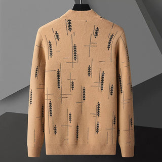 Heritage knit everyday button cardigan for men | Vendici -4