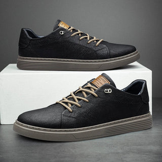 Genuine leather oxford-style trainers for men | Oxfords -2