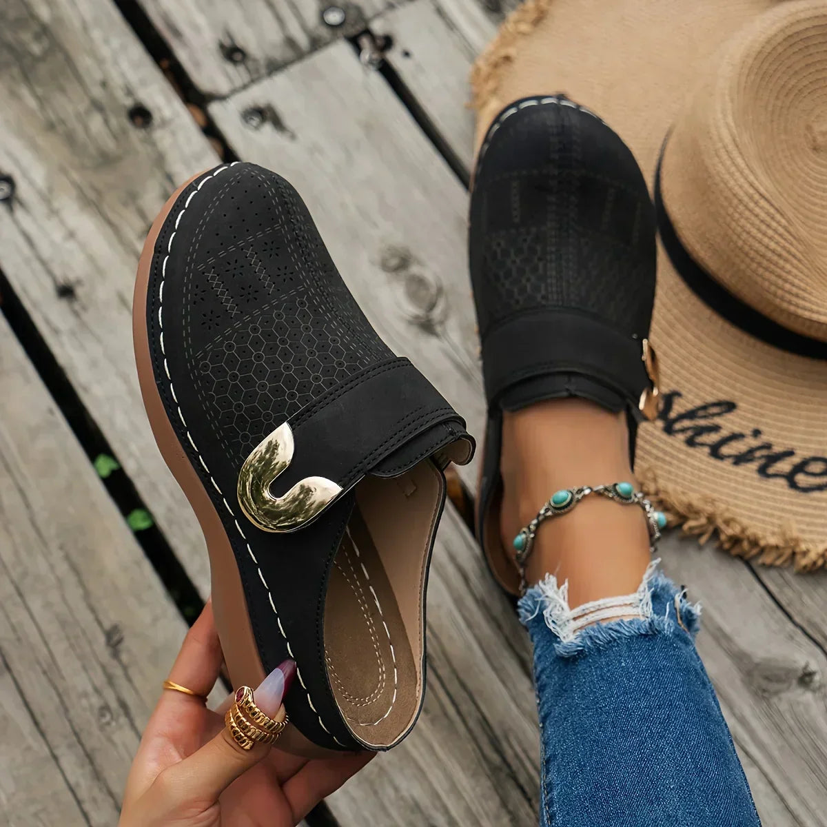 Rosalie | Women's Cushioned Wedge Sandal