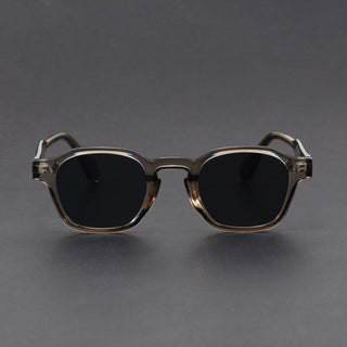 Square retro reinforced-hinge sunglasses for men | Maven -7