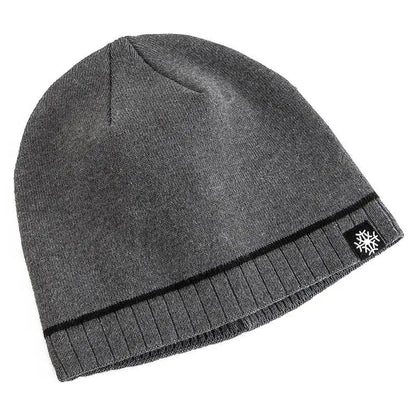 Warm knitted luxury winter beanie for men | Snowcap -3