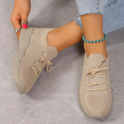 Claire | Women's Cushioned Orthopedic Stretch Knit Shoe