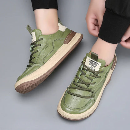 Noble Italian leather everyday trainers for men | Noble Italiana -8