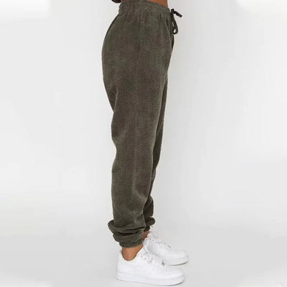 Corduroy-textured sweatshirt and jogger set for men | Cordella -5
