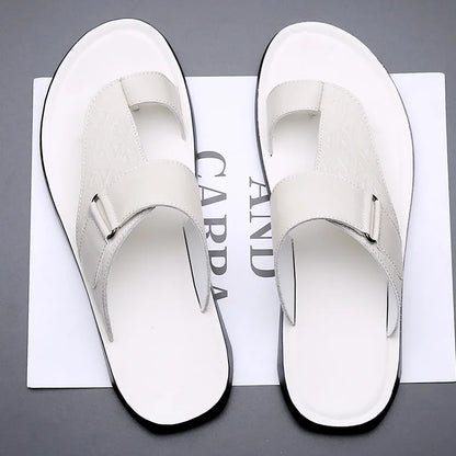 Classic leather everyday sandals for women | Ashmere -1
