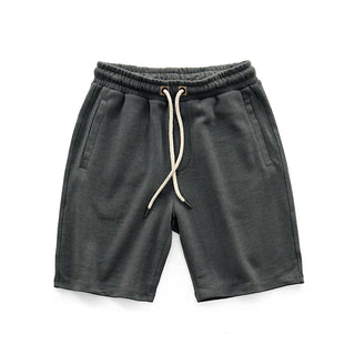 Relaxed knit drawstring everyday shorts for men | Harlan -6