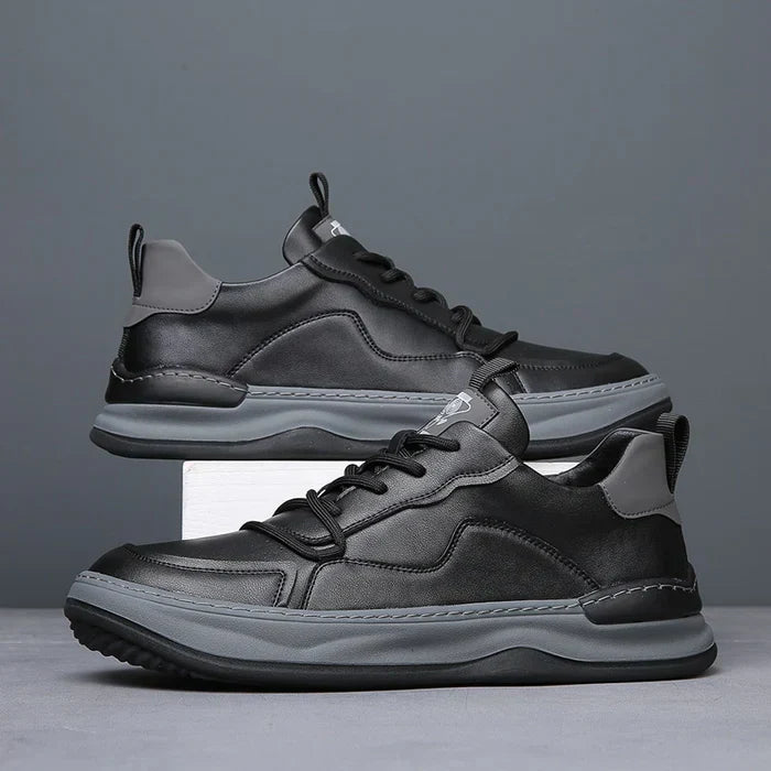 Noble Italian leather everyday trainers for men | Noble Italiana -17