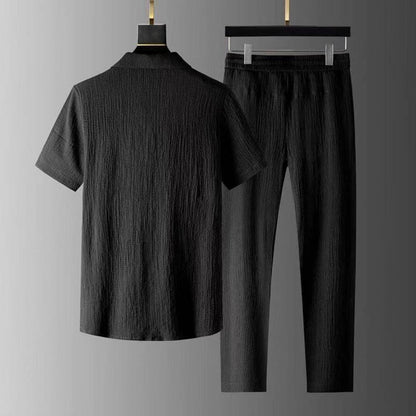 Classic tailored everyday tracksuit set for men | Bonacci -3