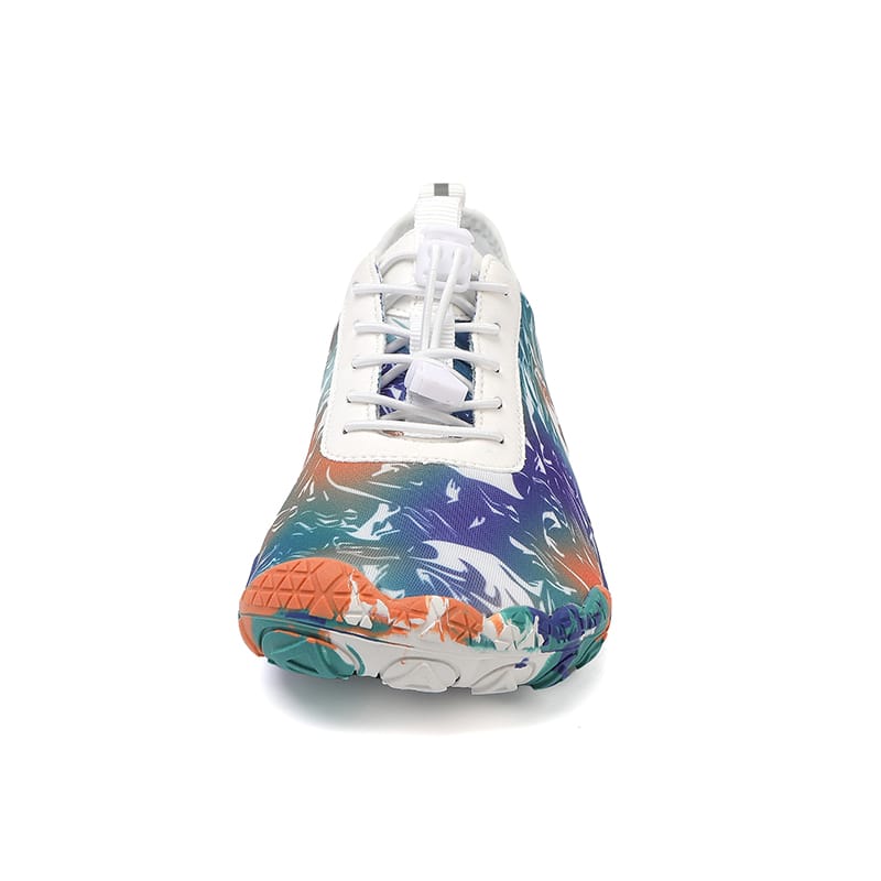 Yolandra | Floral Print Wide Toe Barefoot Sneakers