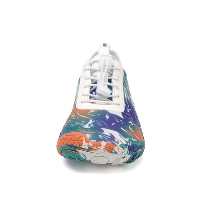 Yolandra | Floral Print Wide Toe Barefoot Sneakers