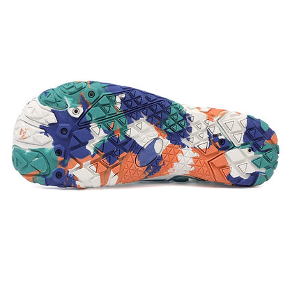 Yolandra | Floral Print Wide Toe Barefoot Sneakers