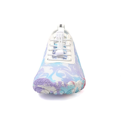 Yolandra | Floral Print Wide Toe Barefoot Sneakers