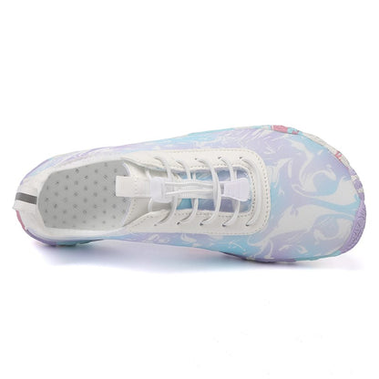 Yolandra | Floral Print Wide Toe Barefoot Sneakers