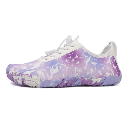 Yolandra | Floral Print Wide Toe Barefoot Sneakers