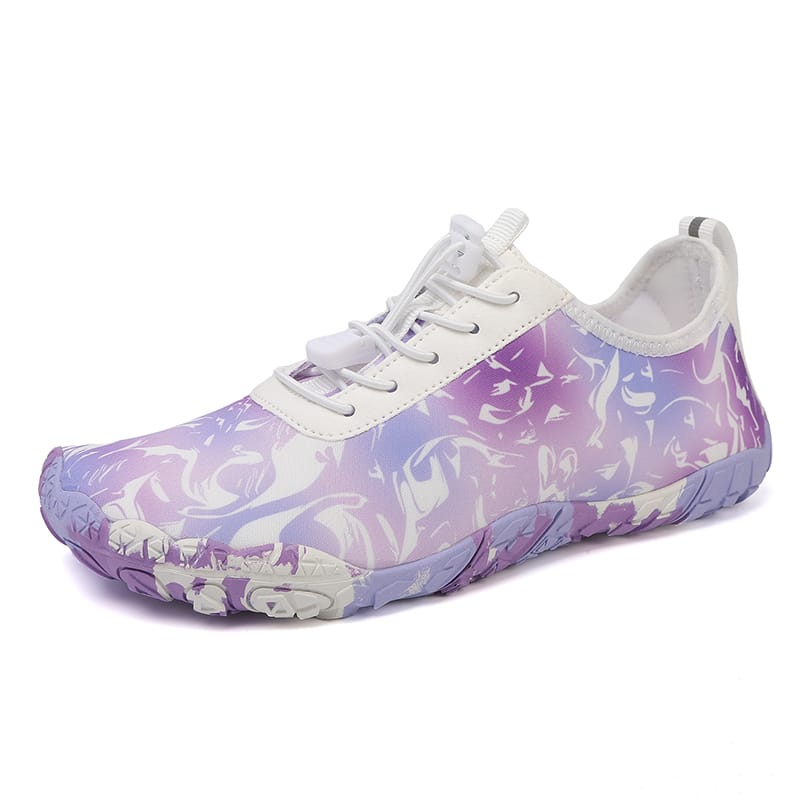 Yolandra | Floral Print Wide Toe Barefoot Sneakers
