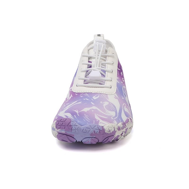 Yolandra | Floral Print Wide Toe Barefoot Sneakers