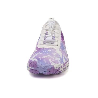 Yolandra | Floral Print Wide Toe Barefoot Sneakers