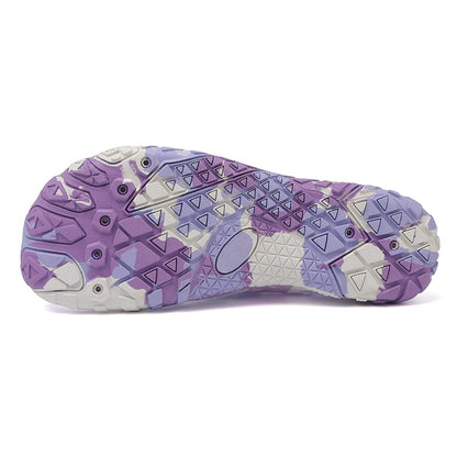 Yolandra | Floral Print Wide Toe Barefoot Sneakers
