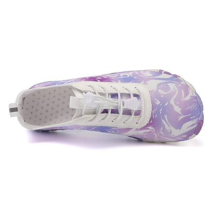 Yolandra | Floral Print Wide Toe Barefoot Sneakers