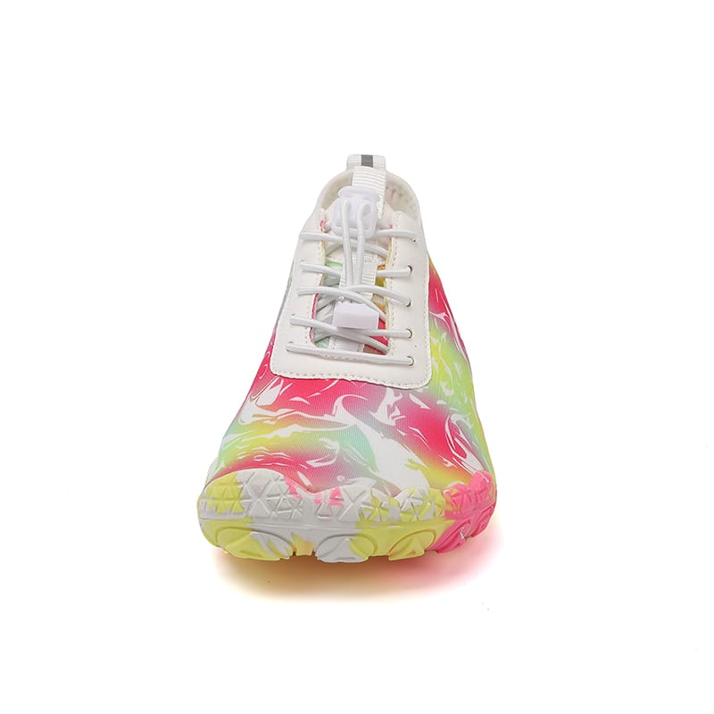 Yolandra | Floral Print Wide Toe Barefoot Sneakers